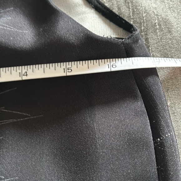 3.1 PHILLIP LIM 100% SILK ELEGANT BLACK GREY CREAM DRESS WITH NECKLINE DETAIL - Picture 14 of 15